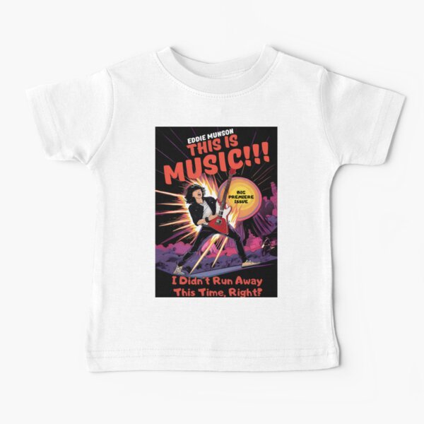 Item preview, Eddie Munson playing guitar (This is music) - Stranger Things 4  designed and sold by 2teesme.