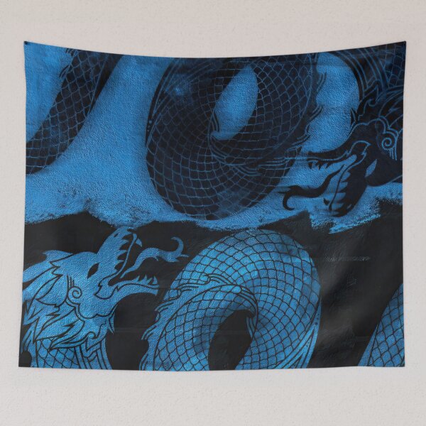 Item preview, Blue & Black Dragons  designed and sold by momosstyle.