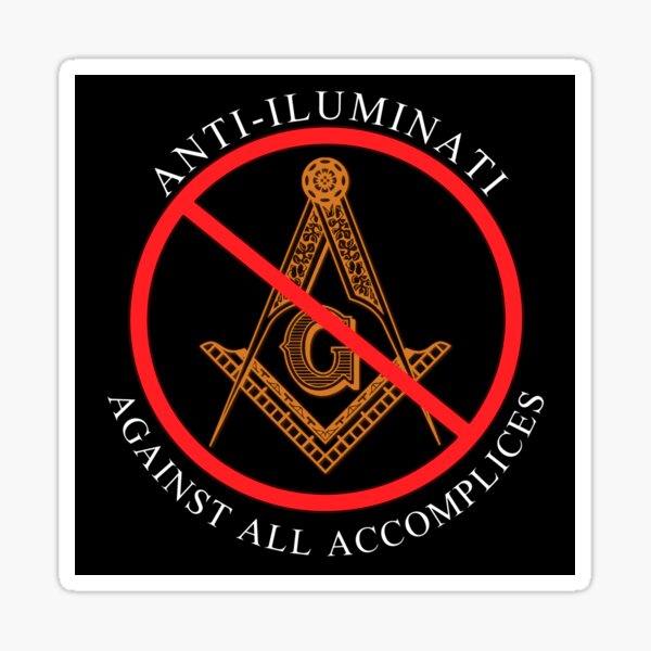 Vista previa del artículo con la obra «ANTI ILUMINATI», diseñado y vendido por DALMETAL.