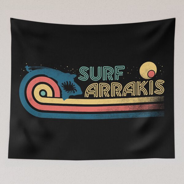 Item preview, Surf Arrakis - Surfing a sandworm in Dune designed and sold by therocketman.