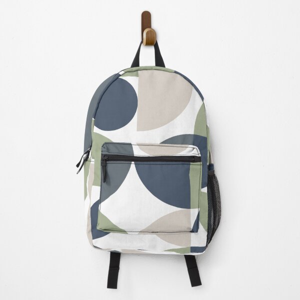 Item preview, Mid Century Modern Abstract 26 Grey, Green designed and sold by trdstudio.