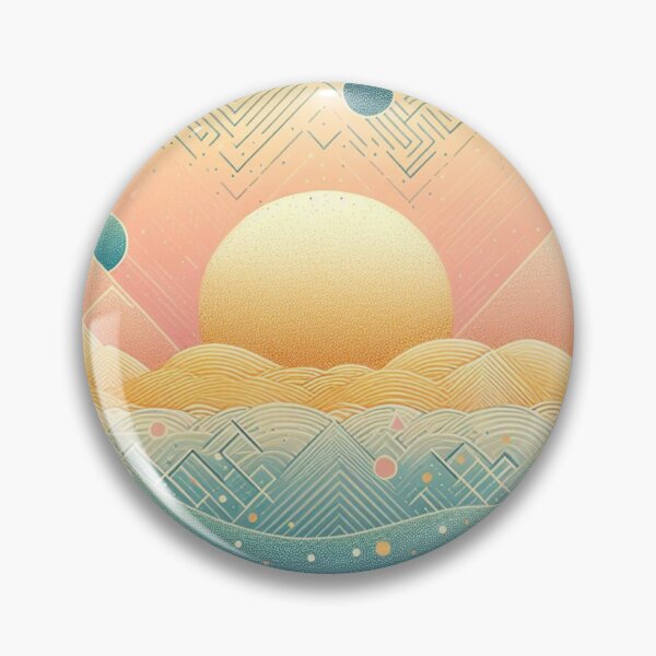 Item preview, Serenity Horizon: Pastel Sunset Pattern designed and sold by Rui Fernandes.