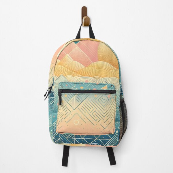 Item preview, Serenity Horizon: Pastel Sunset Pattern designed and sold by Rui Fernandes.