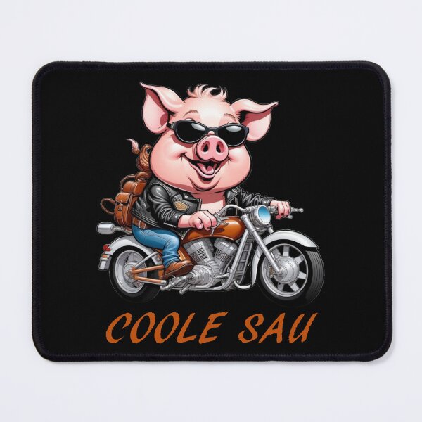 Item preview, Cool pig - biker designed and sold by saechla.