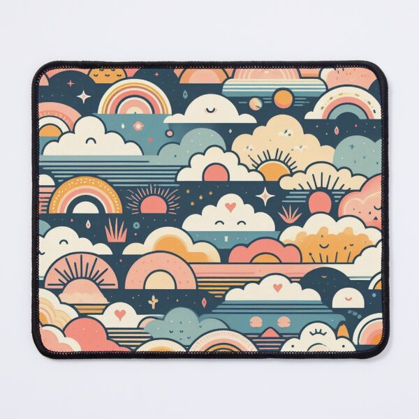 Item preview, Pastel Sky: Gentle Sunset Pattern designed and sold by Rui Fernandes.