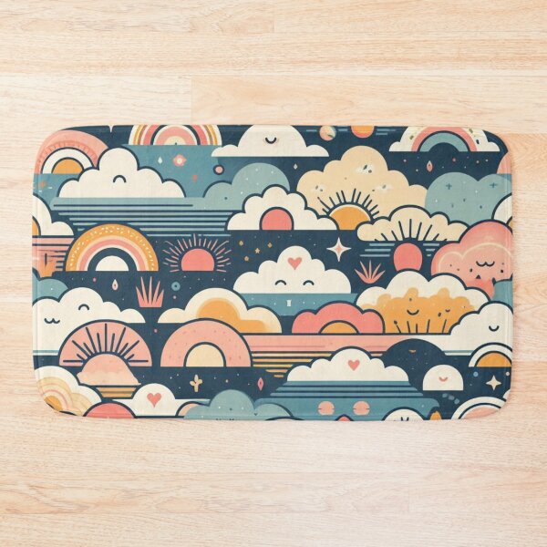 Item preview, Pastel Sky: Gentle Sunset Pattern designed and sold by Rui Fernandes.