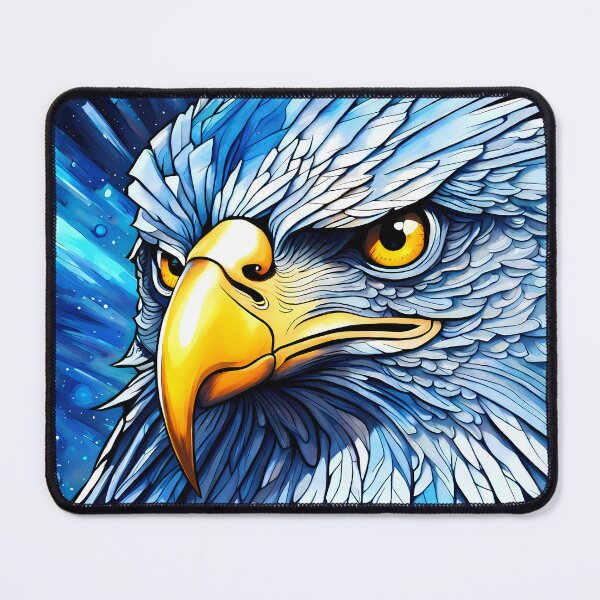 Item preview, Blue Crystal Eagle, Ai Generated Art designed and sold by ACC .