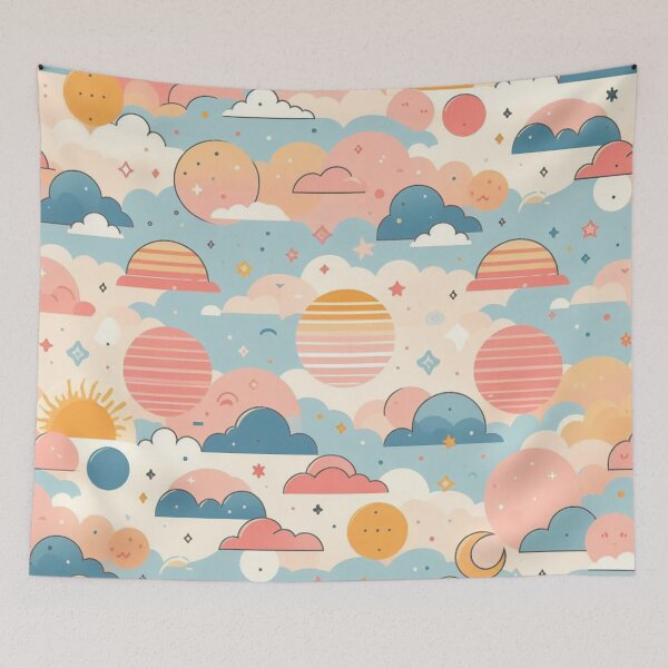 Item preview, Serenity Sunset: Subtle Colors Pattern designed and sold by Rui Fernandes.