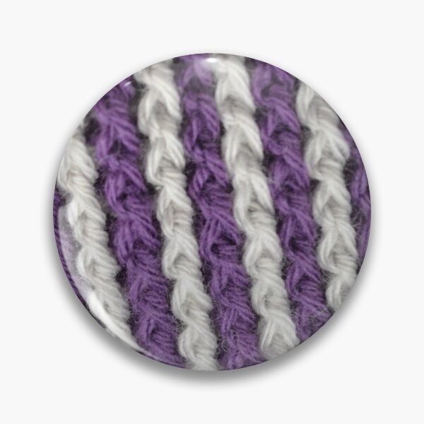Artikelvorschau, Brioche Crochet Close Up Lila Grau entworfen und verkauft von Lelijo.