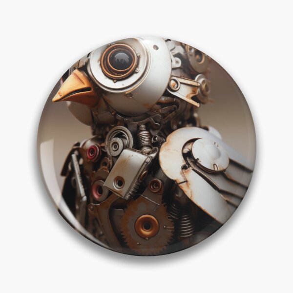 Item preview, Captivating Chicken Model Made from Scrap Metal designed and sold by Anuchartl.