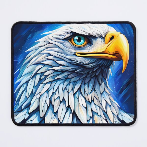 Item preview, Blue Crystal Eagle, Ai Generated Art  designed and sold by ACC .
