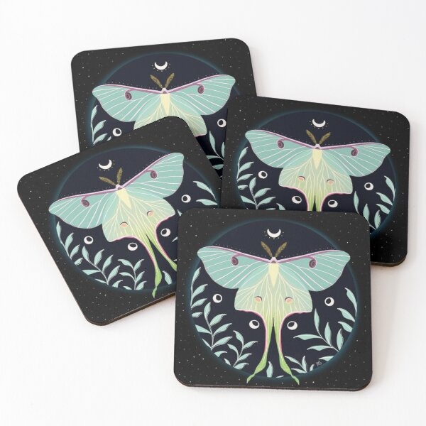 Item preview, Chinese Moon Moth Design designed and sold by JojoArtEvo.