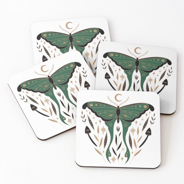 Item preview, Enchanting Chinese Moon Moth  designed and sold by JojoArtEvo.