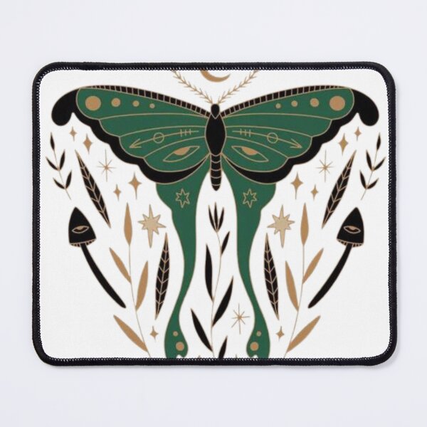 Item preview, Enchanting Chinese Moon Moth designed and sold by JojoArtEvo.