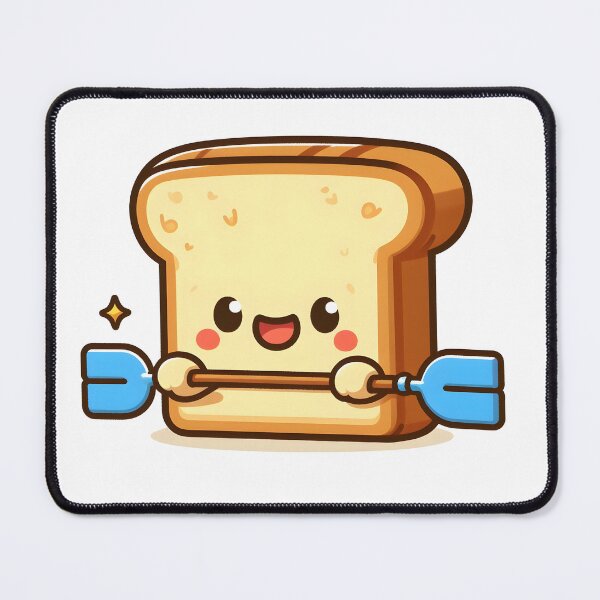 Item preview, Kawaii Toast With Oar designed and sold by CanvasCutie.