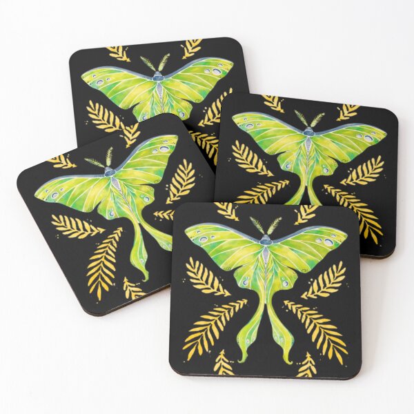 Item preview, Chinese Moon Moth: Elegant Nature-inspired Art designed and sold by JojoArtEvo.
