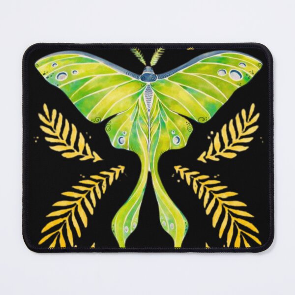 Item preview, Chinese Moon Moth: Elegant Nature-inspired Art designed and sold by JojoArtEvo.