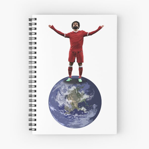 Item preview, Mo Salah - On Top of the World - Liverpool (LFC)  designed and sold by Anfield Agenda.