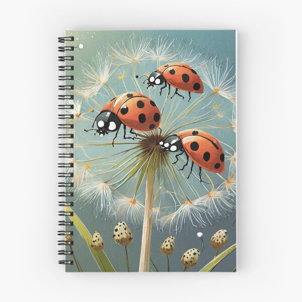 Item preview, Ladybug Dandelion Invasion designed and sold by omerfdln34.