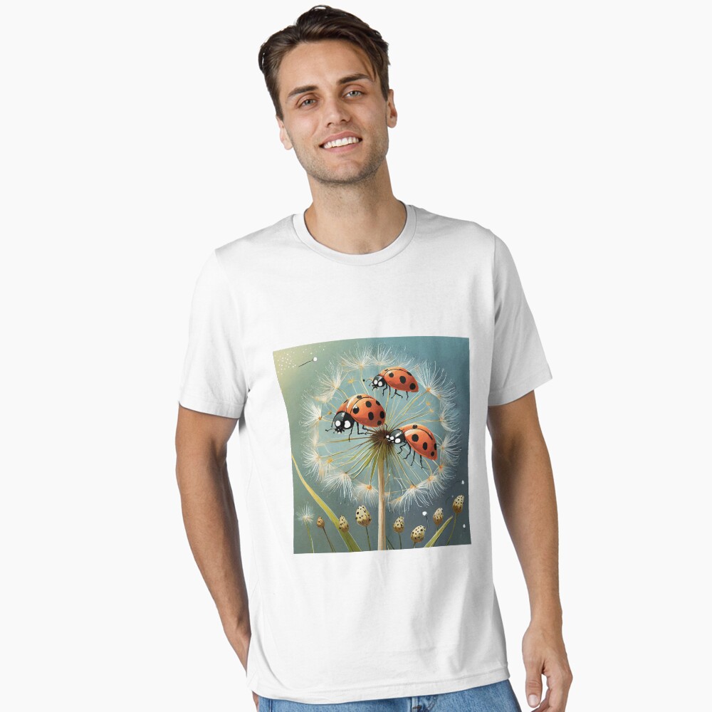 Ladybug Dandelion Invasion