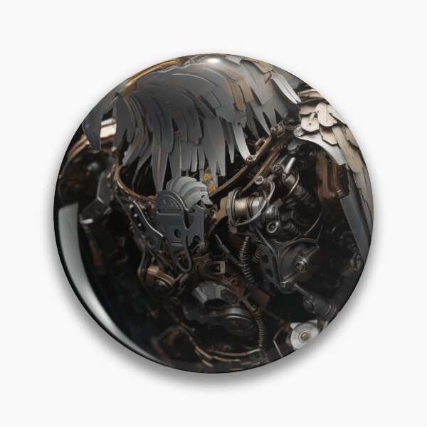 Item preview, Captivating Eagle Model Made from Scrap Metal designed and sold by Anuchartl.