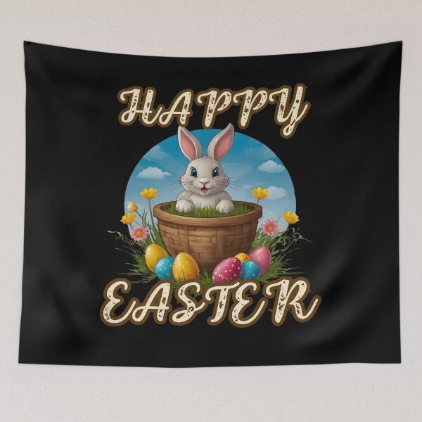 Item preview, Happy Easter cute family holidays celebration design designed and sold by Jt41.