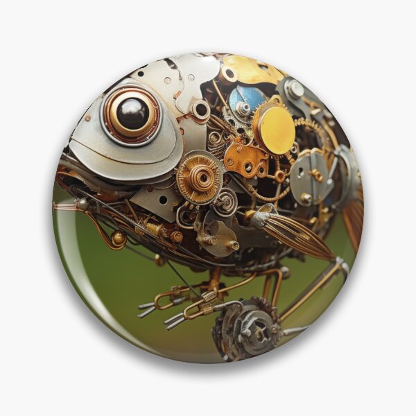 Item preview, Captivating Fish Model Made from Scrap Metal designed and sold by Anuchartl.