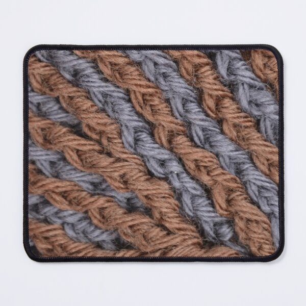 Item preview, Brioche Crochet Close Up Brown designed and sold by Lelijo.