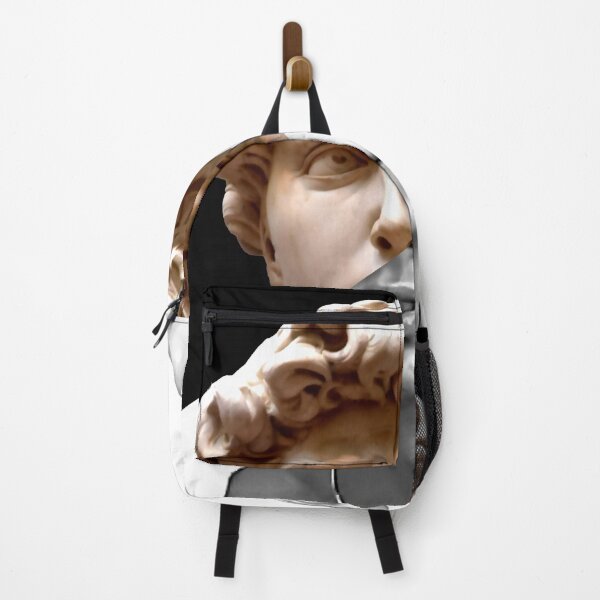 Item preview, CONTRAST IN CONTEMPLATION - Michelangelo's David | Smoking Man designed and sold by LT Graphic Art.