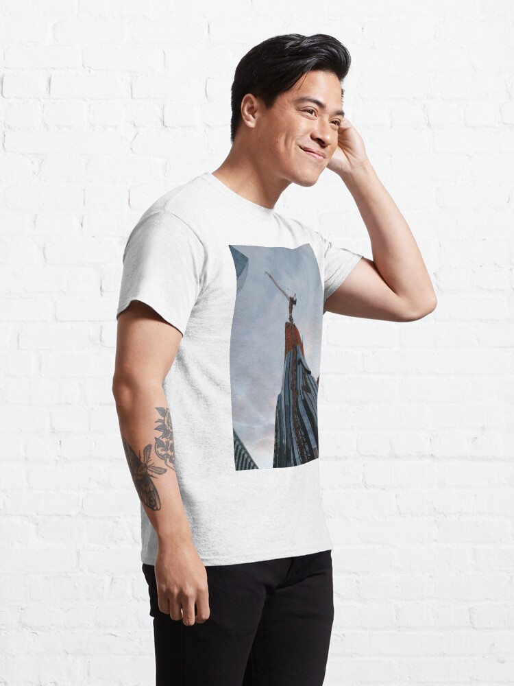 Alternate view of New York, Manhattan, New York City, Skyscraper, tower block, high rise building, tower, block, high rise, building Classic T-Shirt