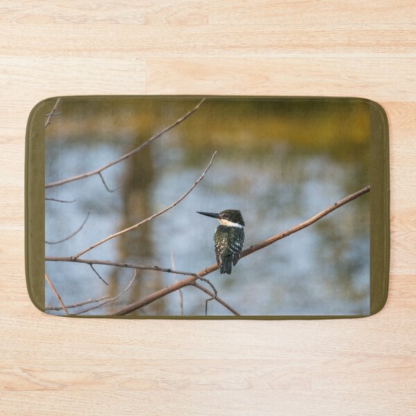 Item preview, Green Kingfisher Perched designed and sold by Debra Martz.