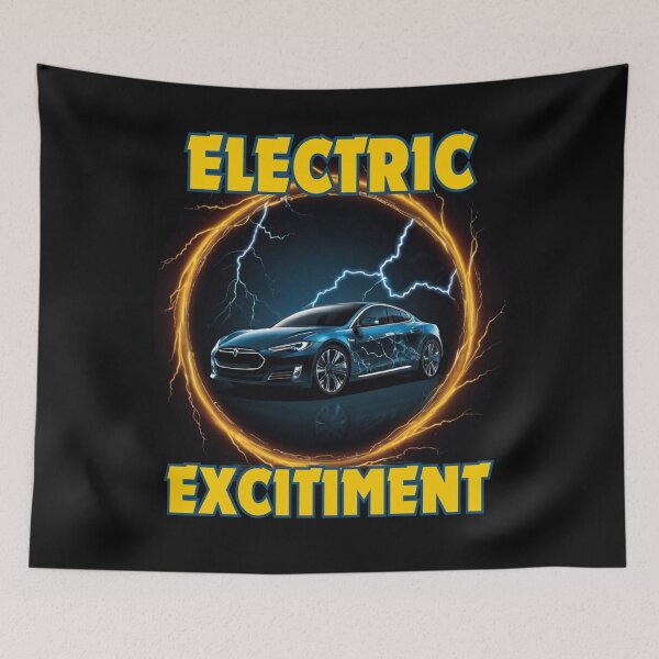 Item preview, Electric Excitement cool EV cruising design designed and sold by Jt41.