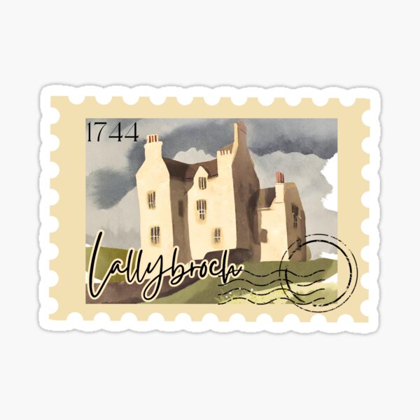 Aperçu de l'œuvre Outlander Lallybroch Sticker créée et vendue par ElisabethEllen.