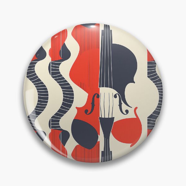 Item preview, Colourful Hand Drawn Violin designed and sold by Alfredus.