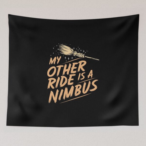 Item preview, My Other Ride is a Nimbus - Flying Broom - Fantasy designed and sold by Fenay Designs.