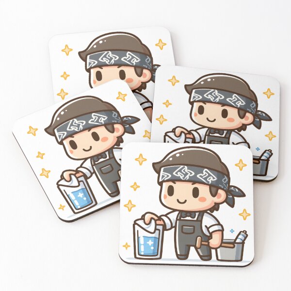 Item preview, Kawaii Bartender With A Bandana designed and sold by CanvasCutie.
