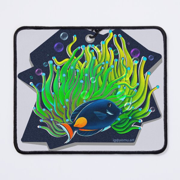 Item preview, Achiles Tang fish and torch coral designed and sold by yomu16.