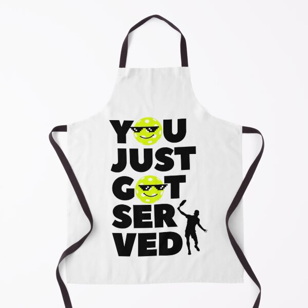 Item preview, You Just Got Served Pickleball White designed and sold by InkWhirl.