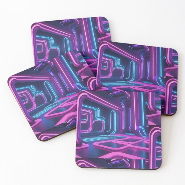 Item preview, Neon room discotheque of the future designed and sold by GrizzlyCollective.