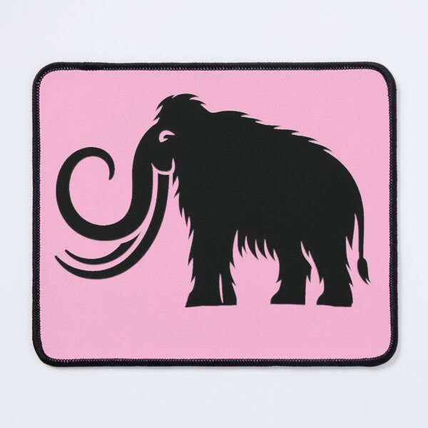 Item preview, Mammoth Silhoutte, Wild Animals, Animal Silhoutte designed and sold by SnuggleSafari.