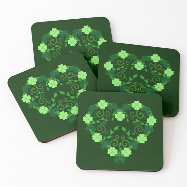 Item preview, Heart of clovers designed and sold by Pandaerable.