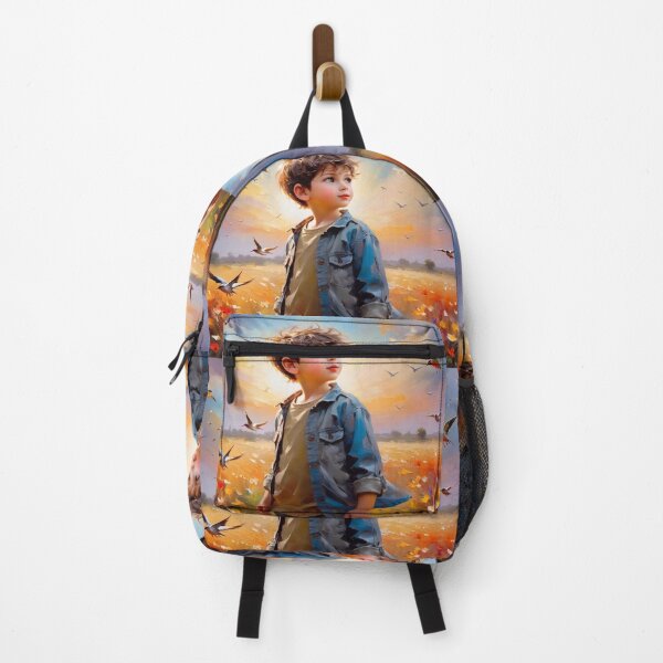 Item preview, Young boy in a field designed and sold by M-Y-A-R-T-.