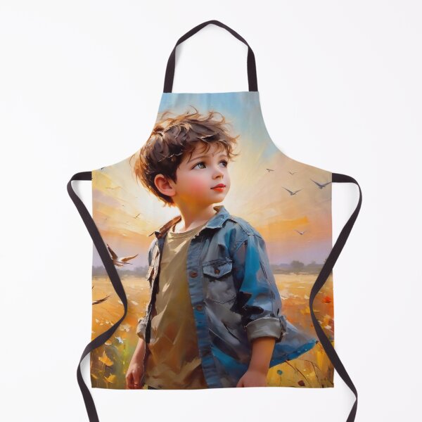 Item preview, Young boy in a field designed and sold by M-Y-A-R-T-.