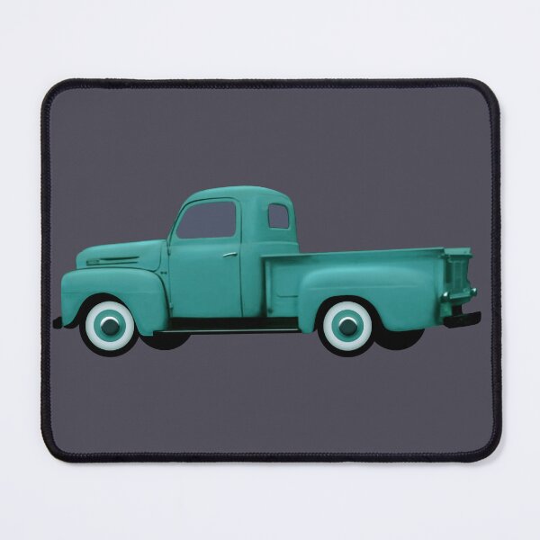 Item preview, Old Aqua Vintage Truck by Cherie designed and sold by CheriesArt.