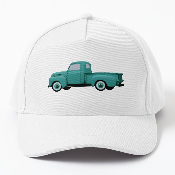 Item preview, Old Aqua Vintage Truck by Cherie designed and sold by CheriesArt.