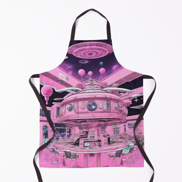 Item preview, Pink Spaceship, space, universe, stars, earth, astronomy, sky, future, galaxy, sci fi, designed and sold by Cyber Kids.