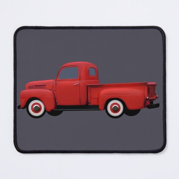 Item preview, Old Red Vintage Truck by Cherie designed and sold by CheriesArt.