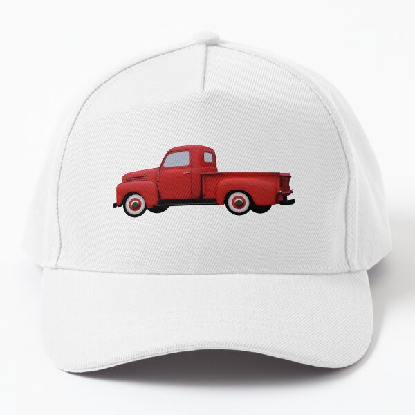 Item preview, Old Red Vintage Truck by Cherie designed and sold by CheriesArt.