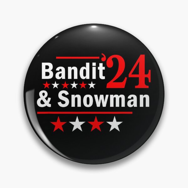 Item preview, Bandit And Snowman 2024 Election designed and sold by rewingjadeArt.