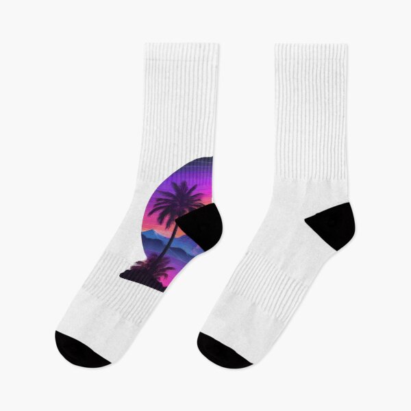 Item preview, Vaporwave Sunset (1262) designed and sold by WASjourney.